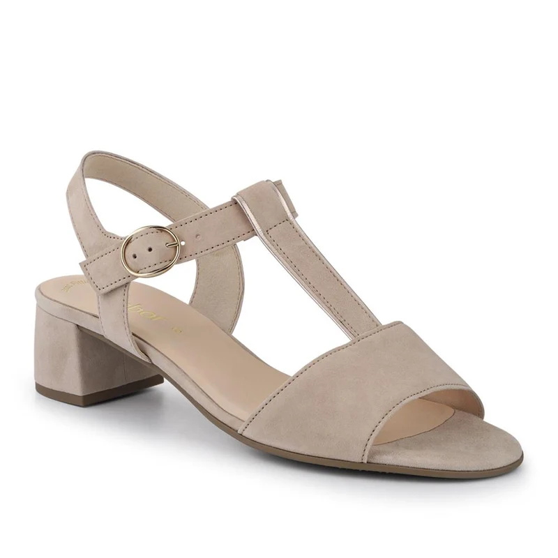 Mead Gabor Smart Leather Sandals - GAB41528 / 327 036 - Beige