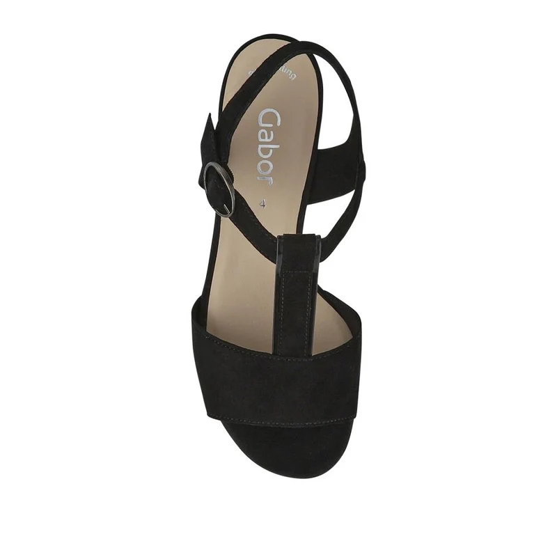 Mead Gabor Smart Leather Sandals - GAB41528 / 327 036 - Black