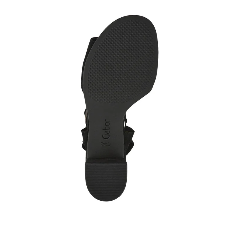 Mead Gabor Smart Leather Sandals - GAB41528 / 327 036 - Black