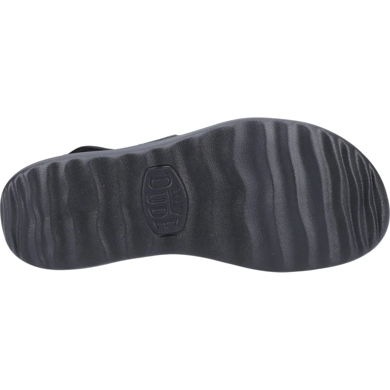 Hey Dude Collins Mono Sport Sandale für Damen – Schwarz
