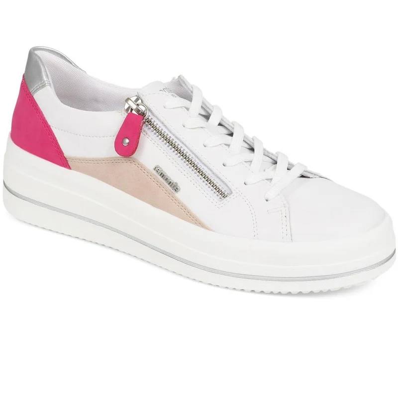 Contrasting Zip Trainers - DRS39504 / 325 414