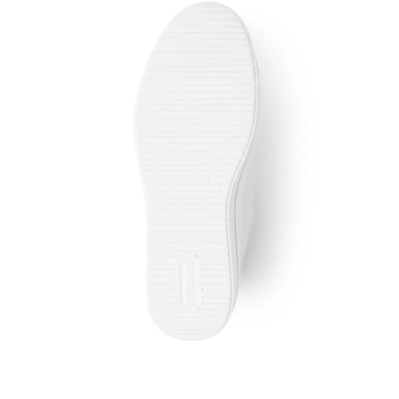 Contrasting Zip Trainers - DRS39504 / 325 414 - White Multi