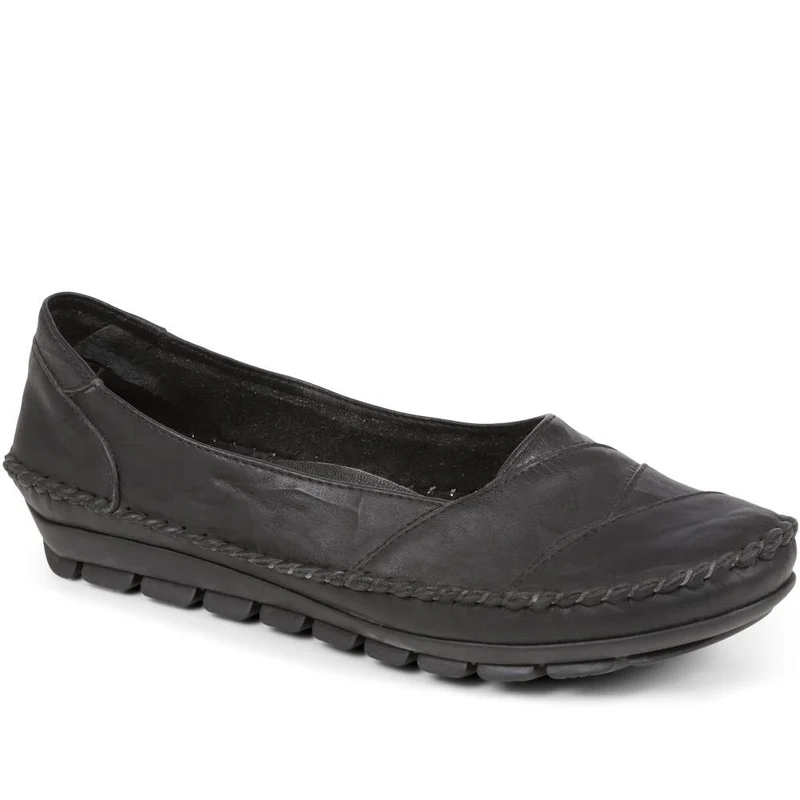 Leather Slip-On Shoes - SIMIN37001 / 323 260