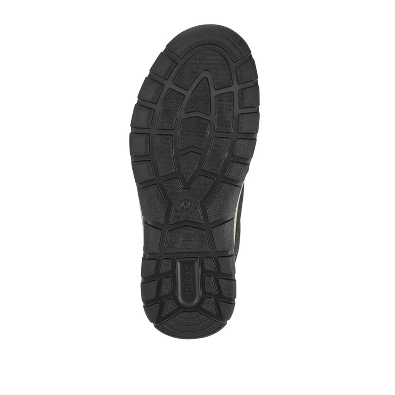 Wide-Fit Casual Leather Shoes - RKR41525 / 326 759 - Navy