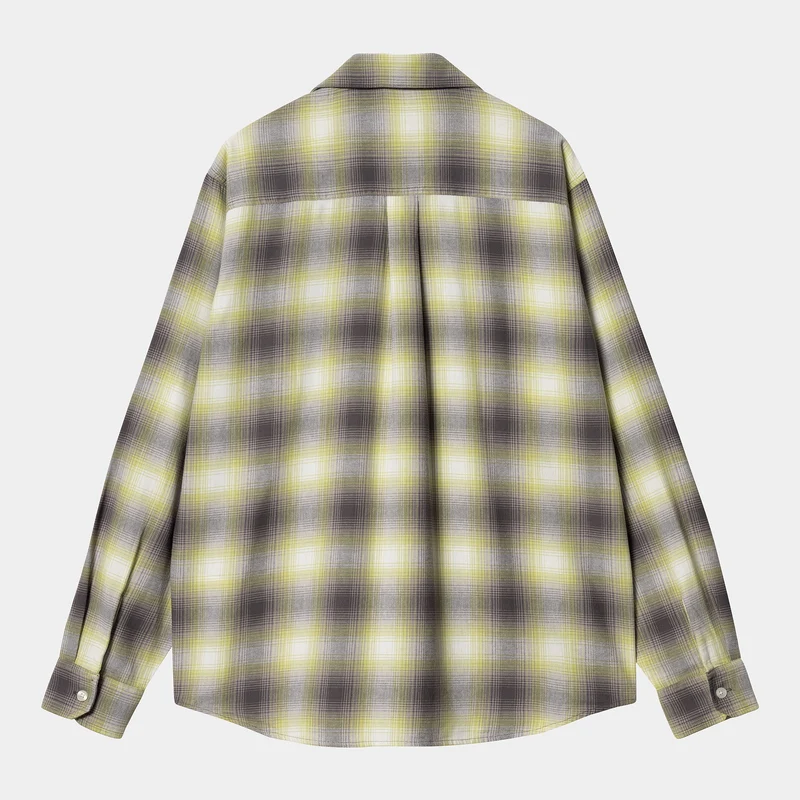 Carhartt WIP Herren Blanchard Hemd – Arctic Lime