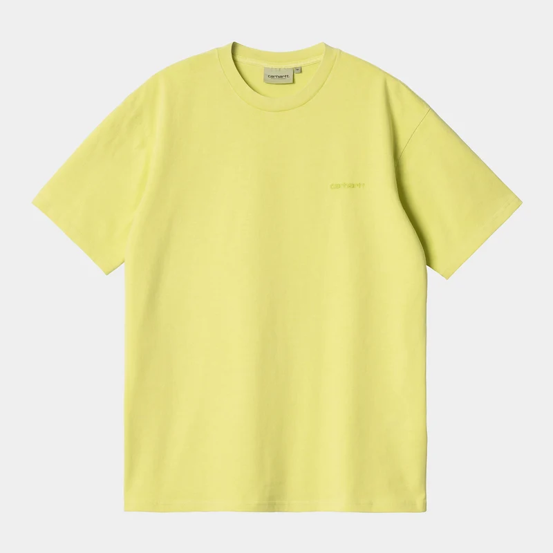 Carhartt WIP Herren Duster Script T-Shirt – Arctic Lime