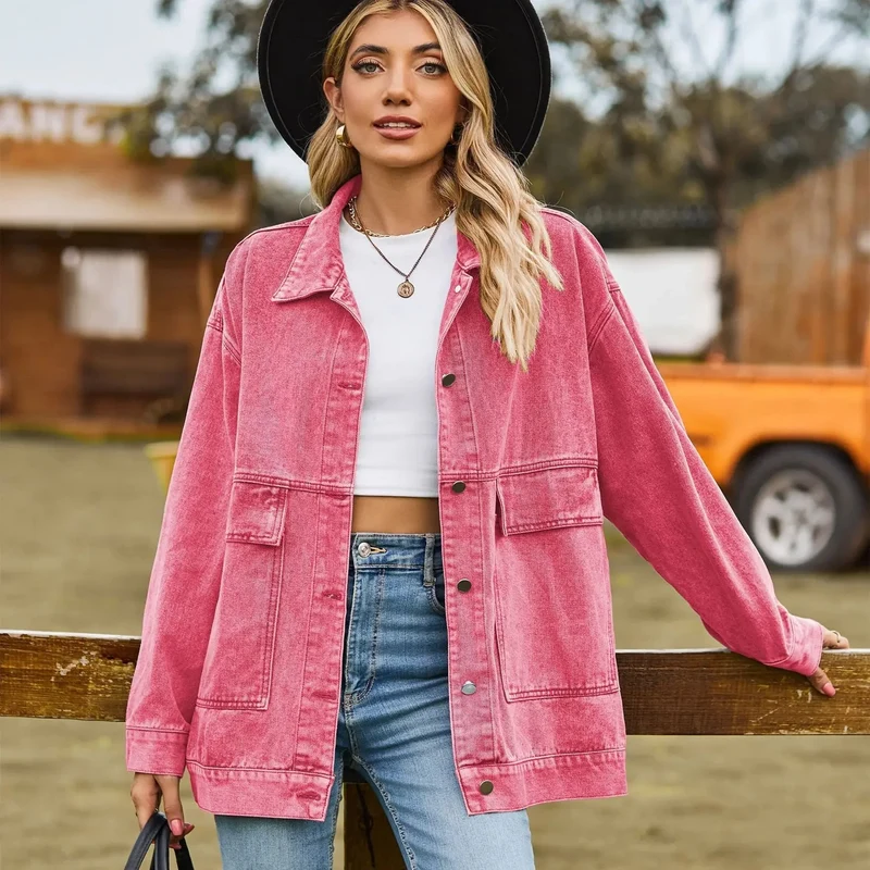 Drune | Klassisches Vintage Denim Jacke für Damen
