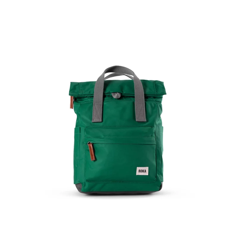 ROKA Canfield B Emerald Kleine Tasche aus recyceltem Nylon