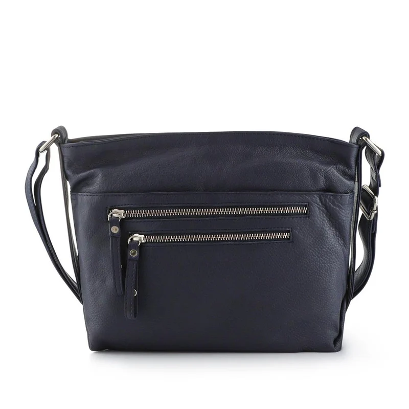 Multi-Zip-Up Crossbody Bag - JWNBG41006 / 327 768 - Navy