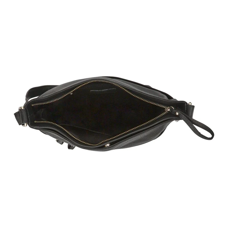Multi-Zip-Up Crossbody Bag - JWNBG41006 / 327 768 - Black