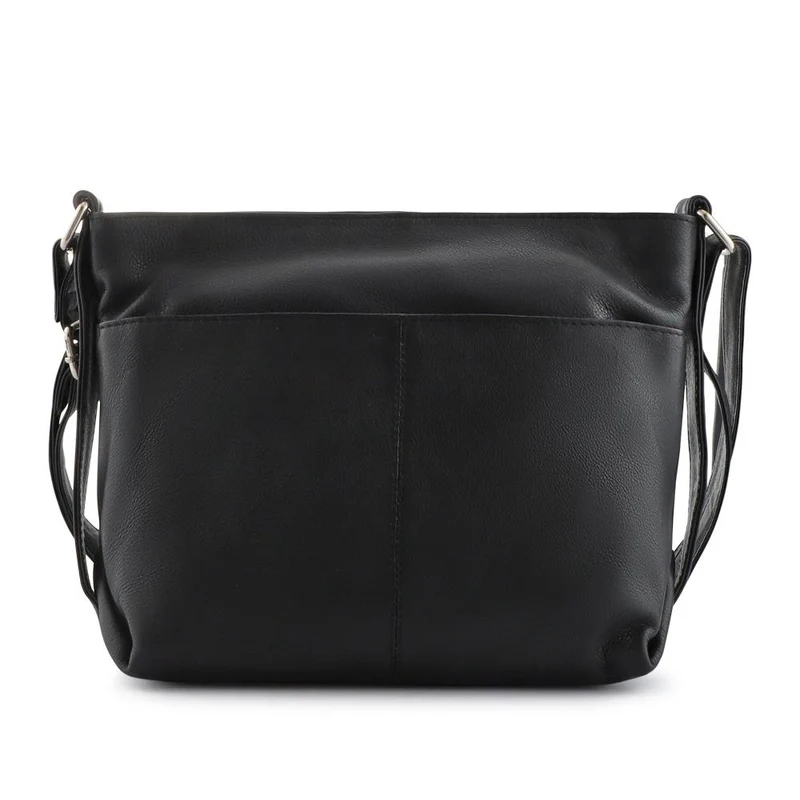 Multi-Zip-Up Crossbody Bag - JWNBG41006 / 327 768 - Black