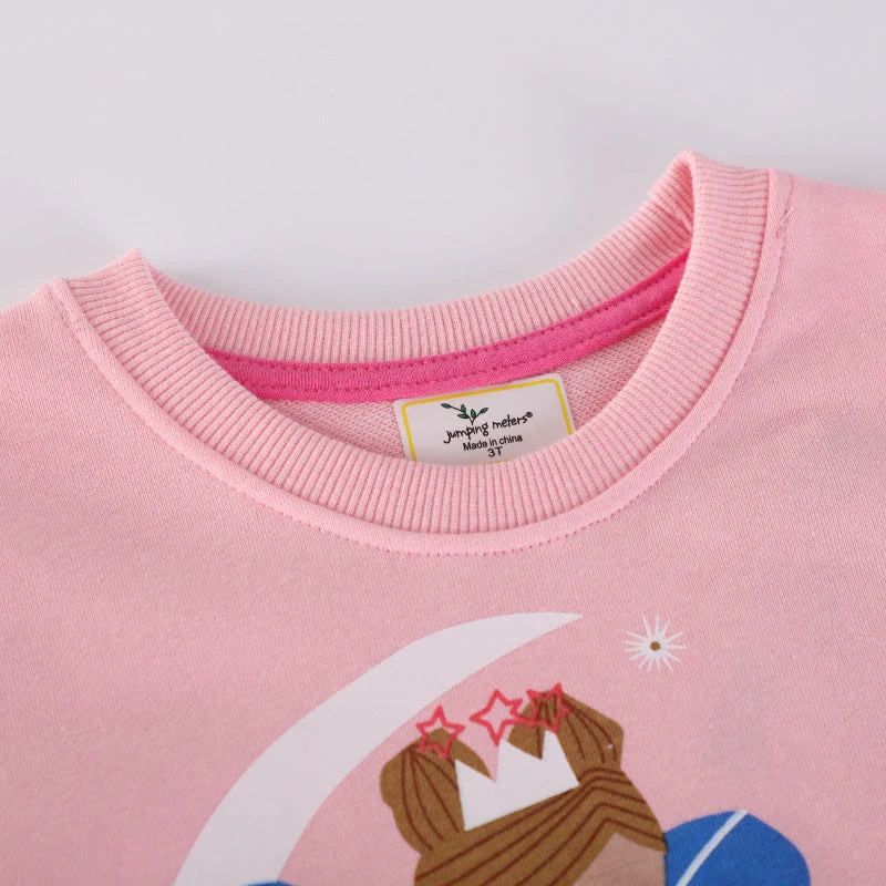 Mädchen Sweatshirt mit verspieltem Prinzessinnen-Motiv Drune