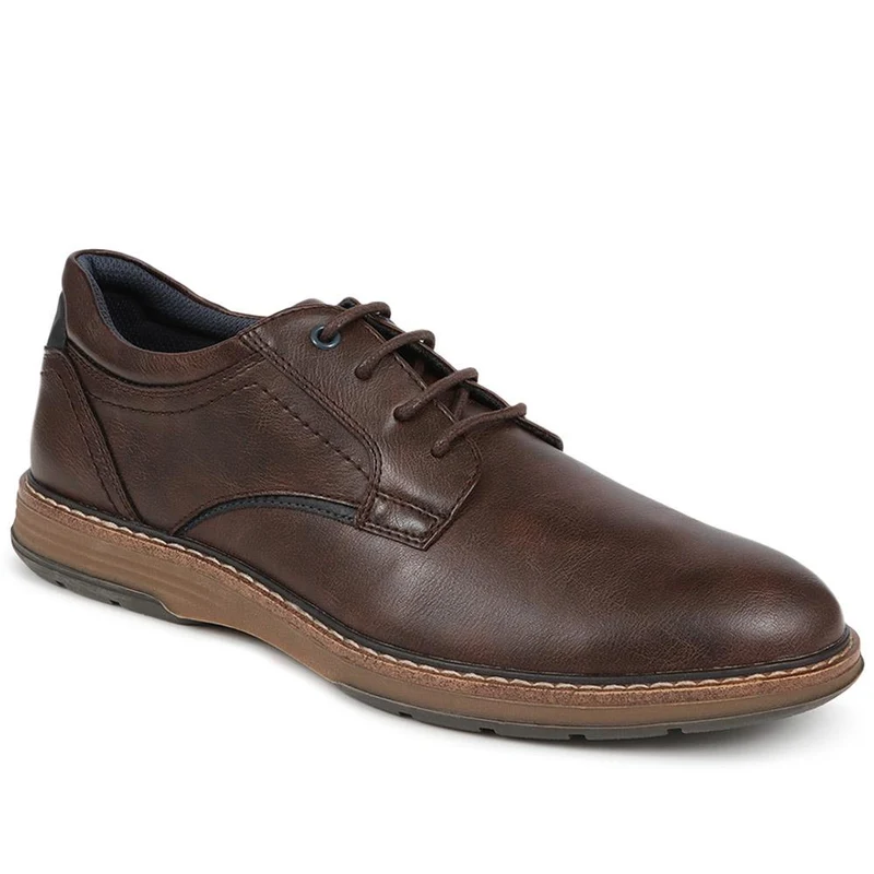 Wide-Fit Lace-Up Casual Shoes - JIAHU40005 / 325 960