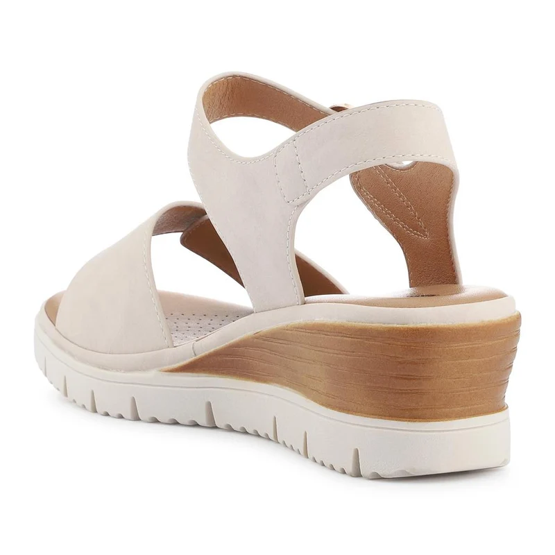 Adjustable Fit Cushioned Sandals - BAIZH41066 / 327 980 - Beige