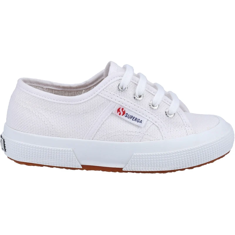 Superga Kinder Unisex 2750 Classic Schuhe – Weiß