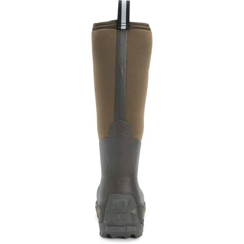 Muck Boots Unisex Wetland Hi gemusterter Gummistiefel – Braun