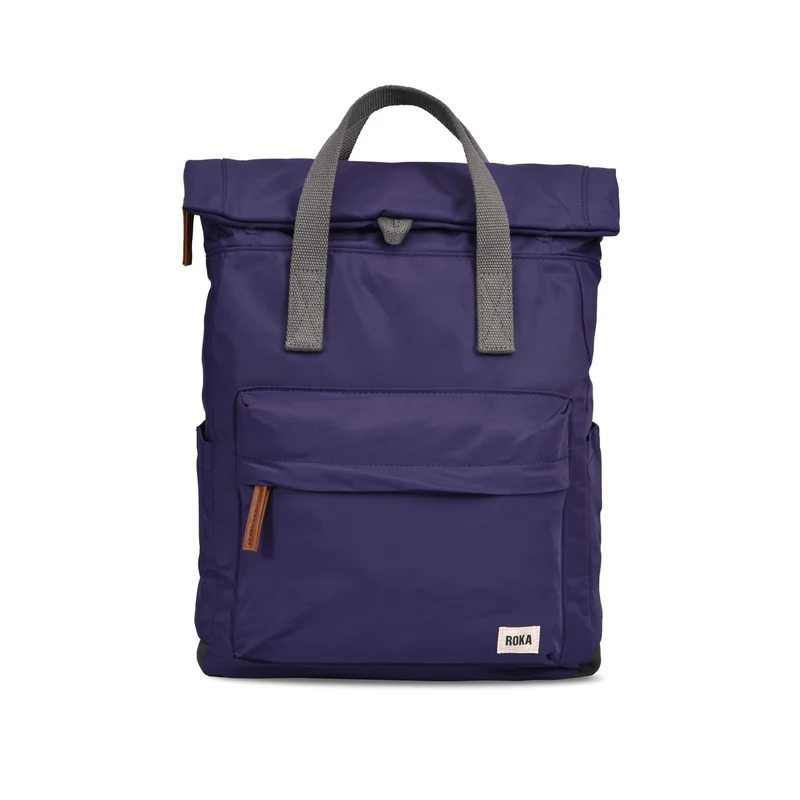ROKA Canfield B Mulberry Medium Tasche aus recyceltem Nylon