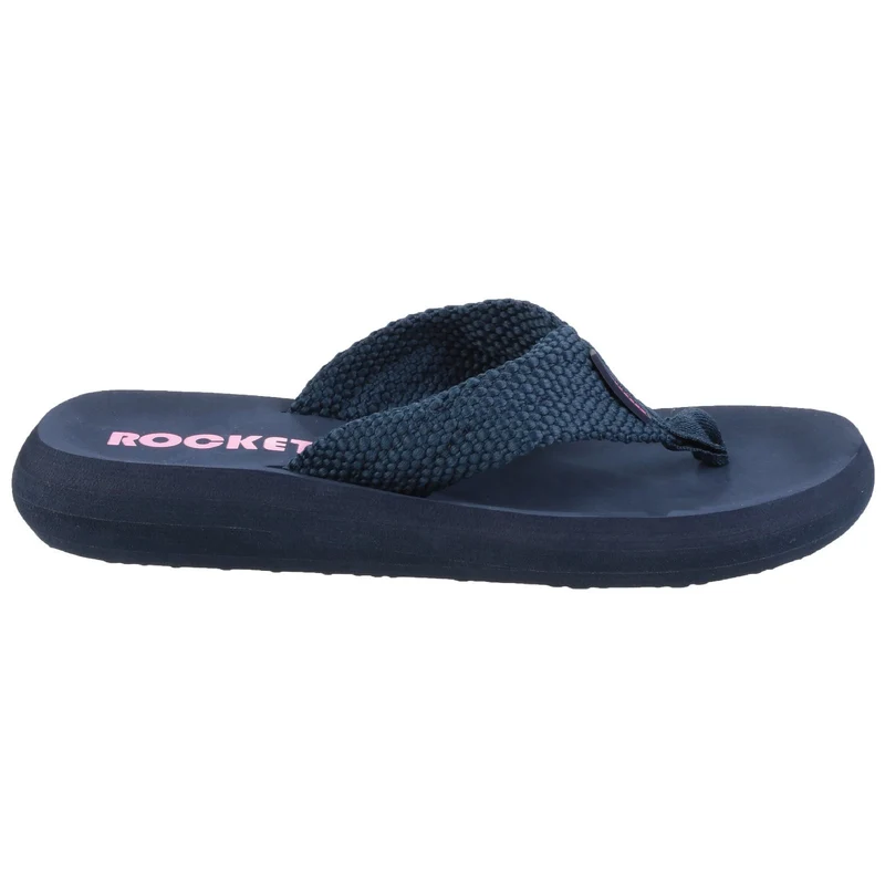 Rocket Dog Damen Sunset Webbing Flip Flop - Blau