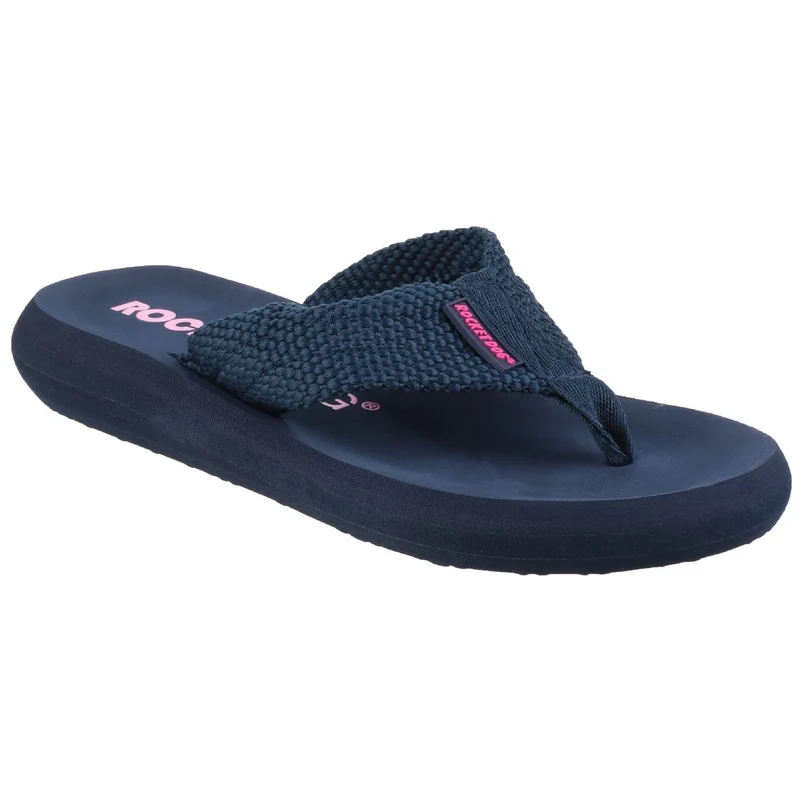 Rocket Dog Damen Sunset Webbing Flip Flop - Blau