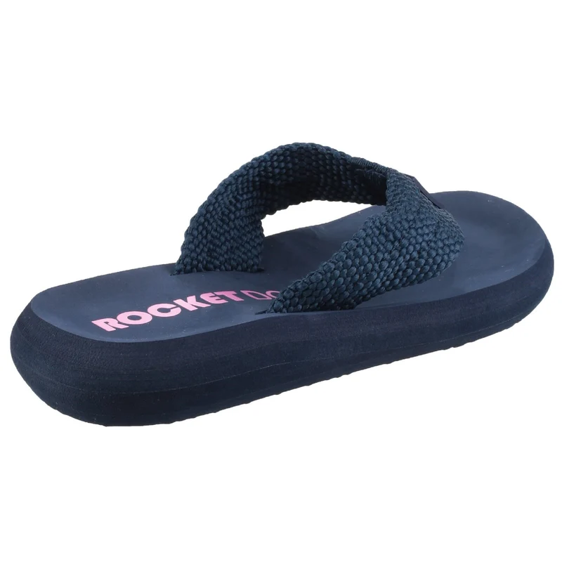 Rocket Dog Damen Sunset Webbing Flip Flop - Blau