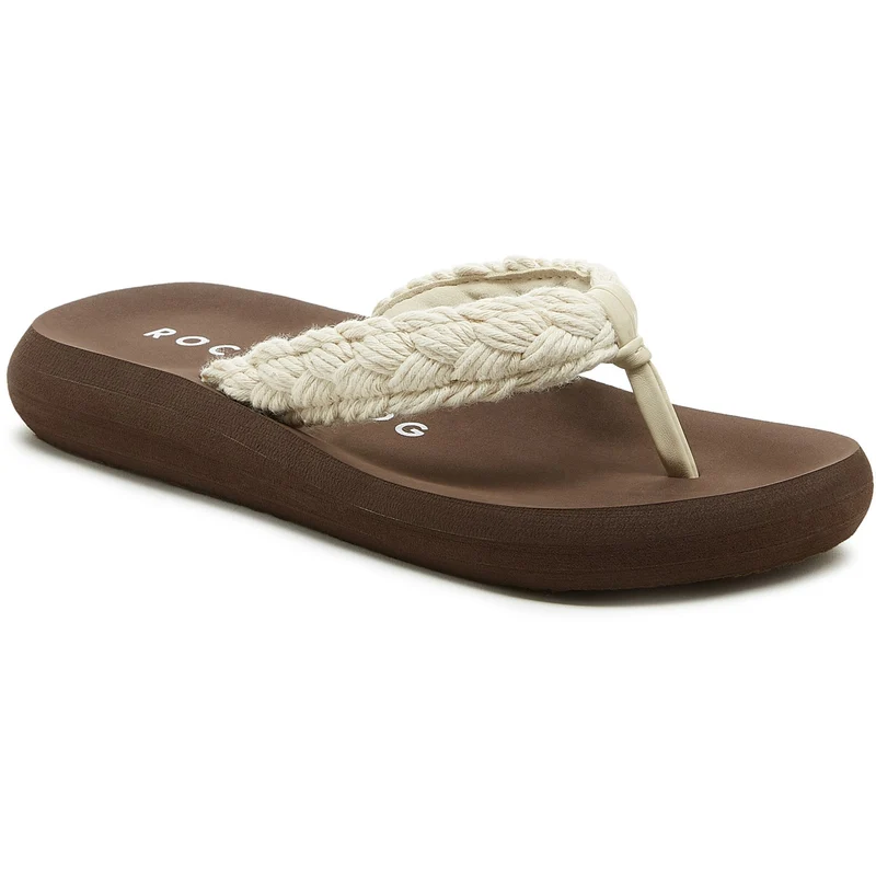 Rocket Dog Womens Sunset Cord geflochtene Cordsandale - Hellbraun