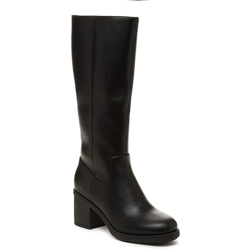 Rocket Dog Womens Stanley Long Boot - Schwarz