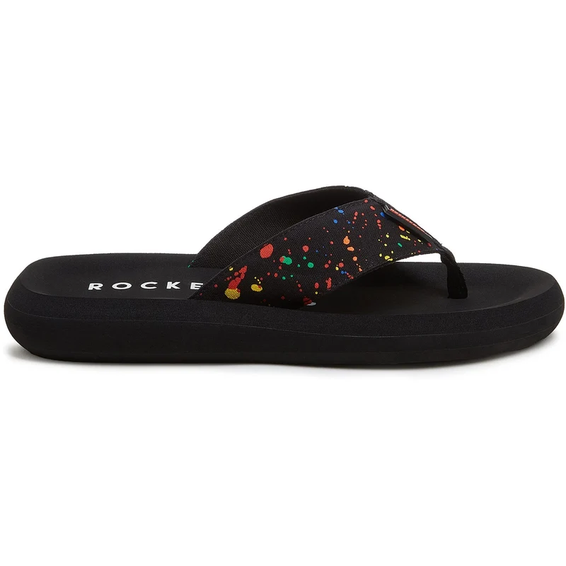 Rocket Dog Damen Spotlight Splash Sandale - Schwarz