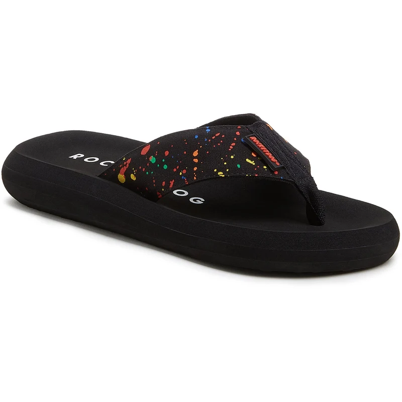 Rocket Dog Damen Spotlight Splash Sandale - Schwarz