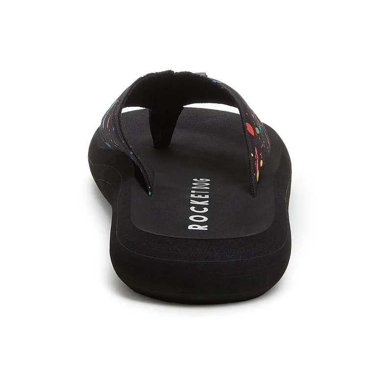 Rocket Dog Damen Spotlight Splash Sandale - Schwarz