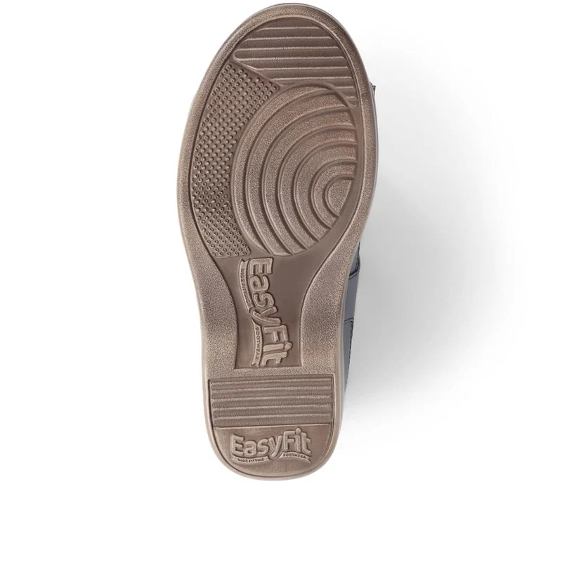 Extra-Wide Touch-Fasten Sandals - CARYL / 325 590 - Navy