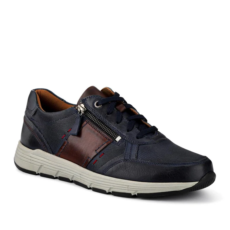 Leather Wide-Fit Slip-Ons - PARK41038 / 327 281