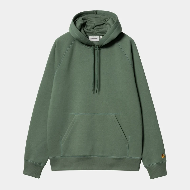 Carhartt WIP Herren Chase Kapuzenpullover – Entengrün