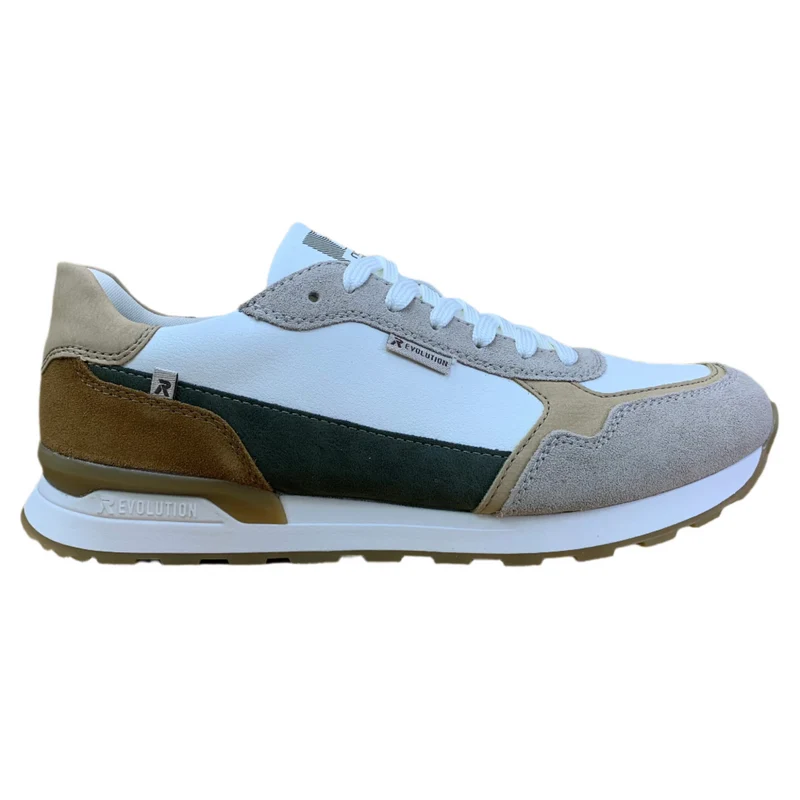 Rieker Lässige Herren-Sneaker – Weiß
