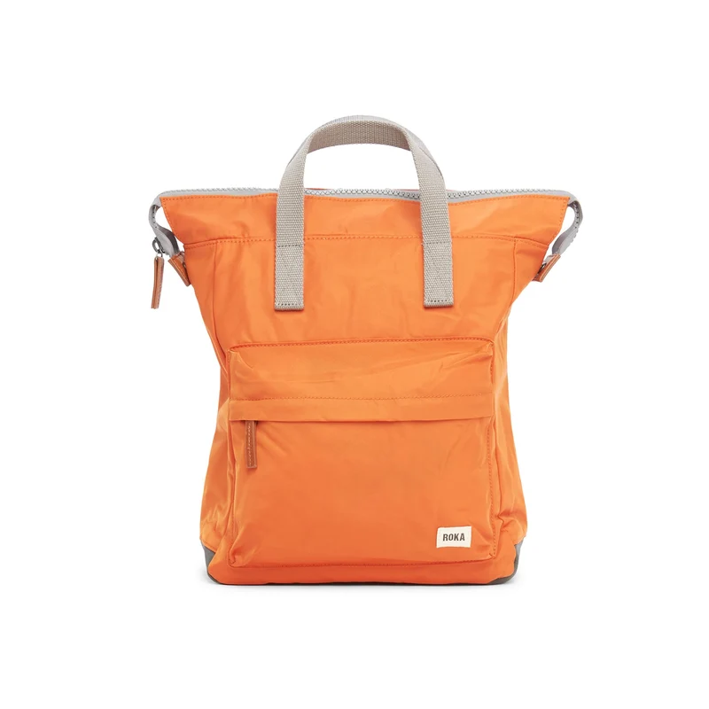 ROKA Bantry B Mittelgroße Tasche aus recyceltem Nylon, Farbe: Burnt Orange