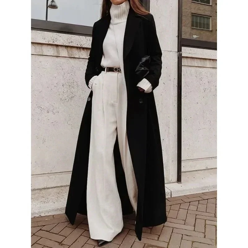 Drune | Wollmischung Mantel - Maßgeschneiderte Eleganz - Frühlingsoberbekleidung - Zeitloser Stil