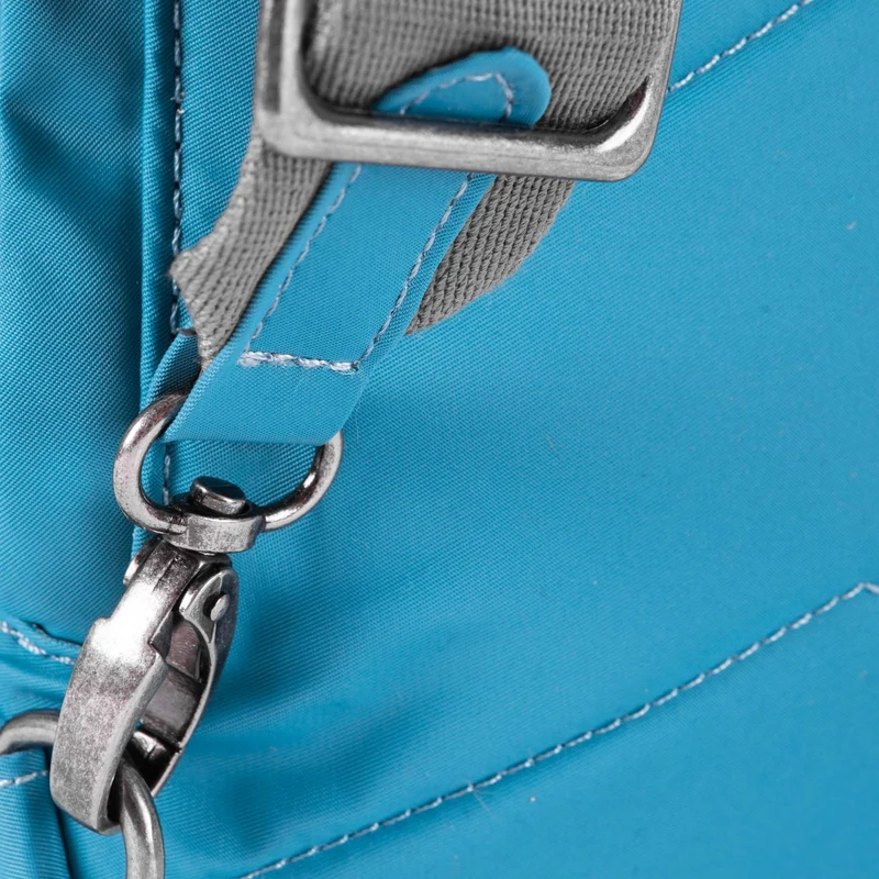 ROKA Willesden B Große Tasche aus recyceltem Nylon – Petrol