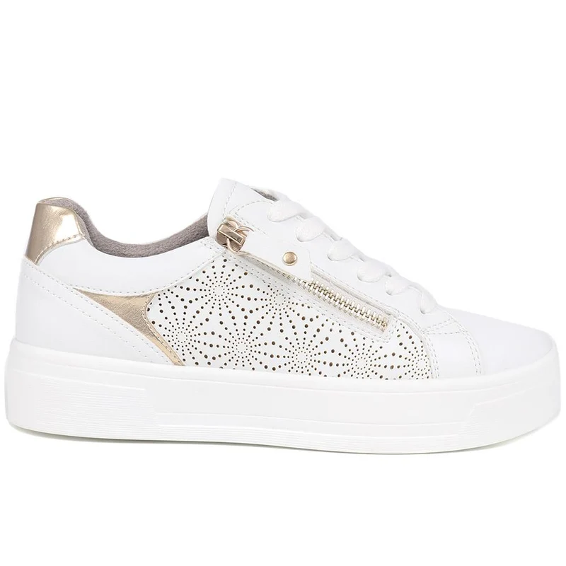 Dual-Fasten Trainers - WBINS39005 / 324 928 - White