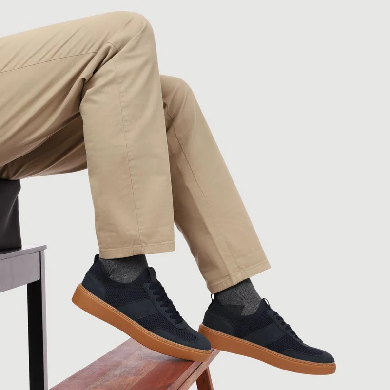 Casual Lace-Up Shoes - CHANG41000 / 327 309 - Navy