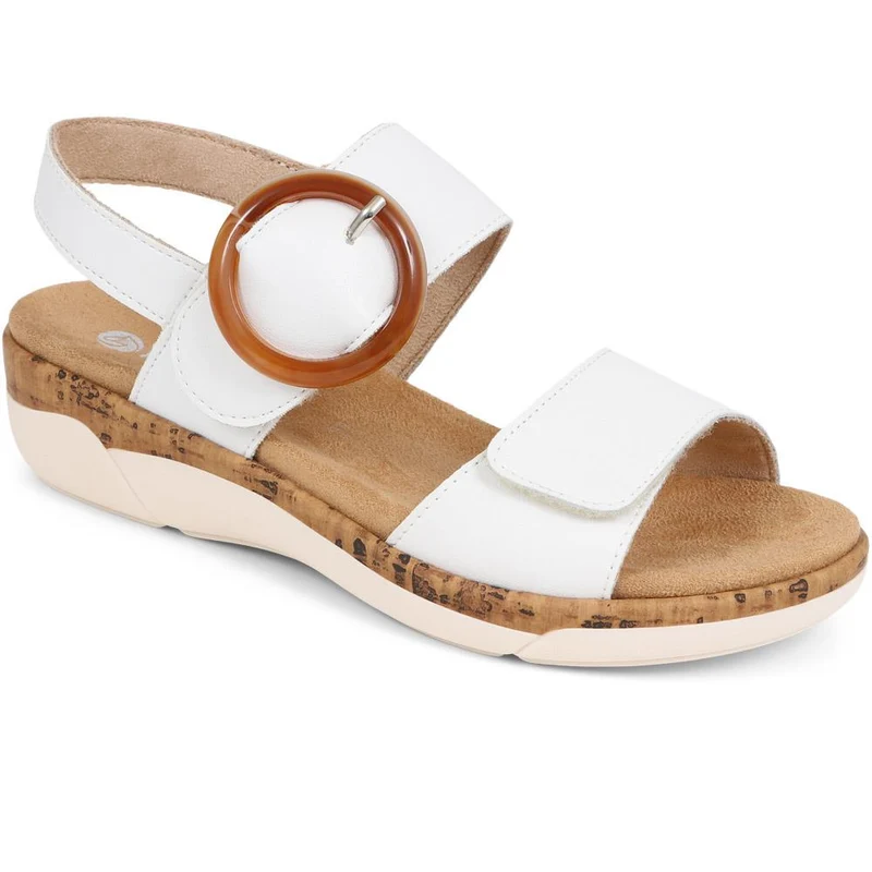 Dual-Fitting Two-Tone Sandals - DRS33503 / 319 686