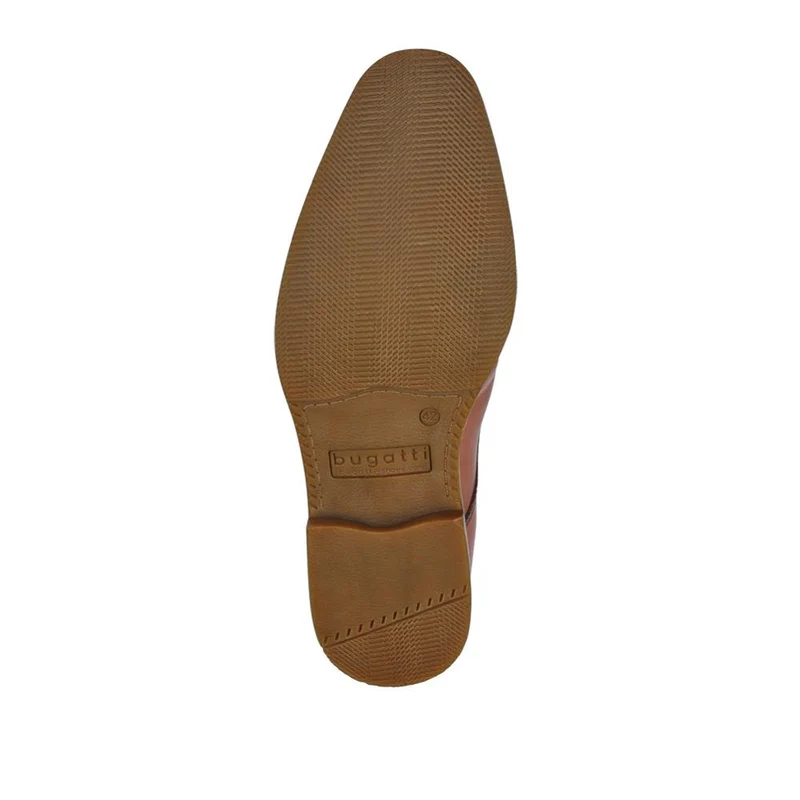 Smart Leather Derby Shoes - BUG41510 / 327 366 - Tan