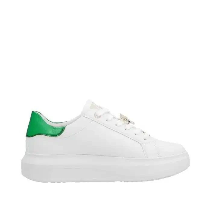 Rieker Damen Evolution Trainer – Weiß / Grün