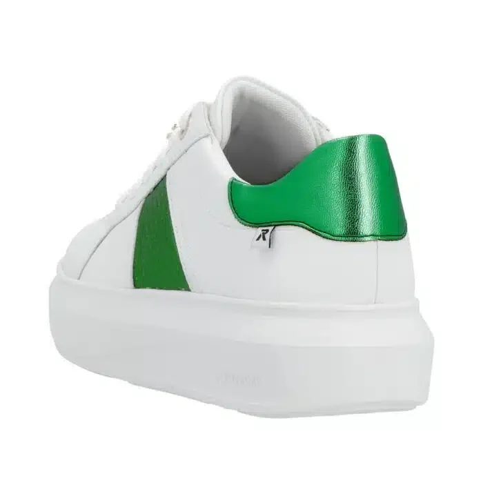 Rieker Damen Evolution Trainer – Weiß / Grün
