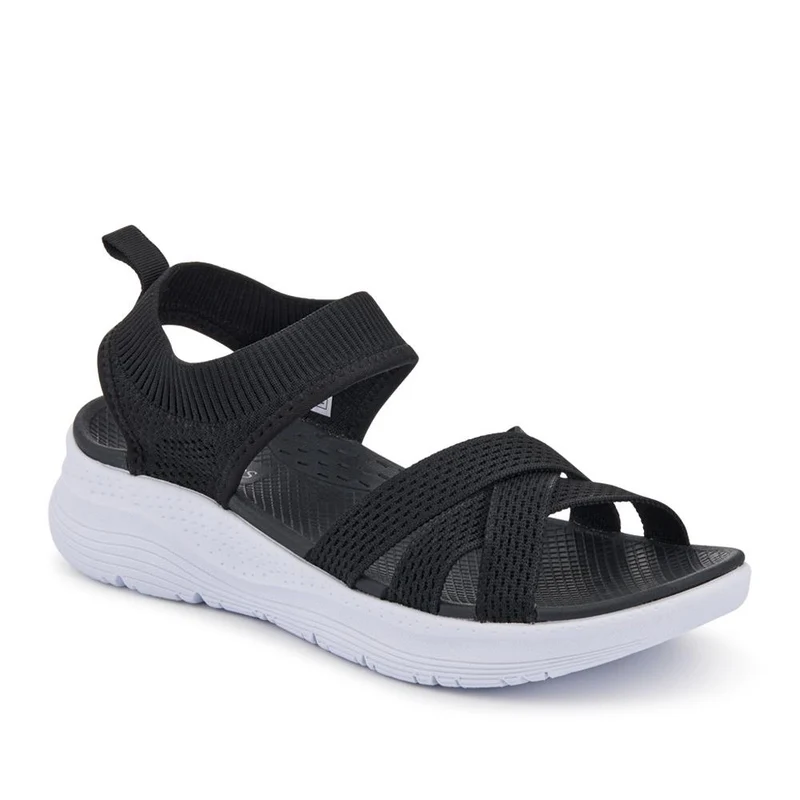 Elasticated Slip-On Sandals - XIAM41017 / 327 825