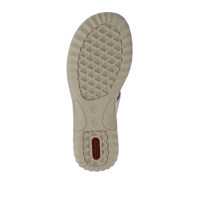 Wedge Touch-Fasten Sandals - RKR41549 / 327 295 - Silver