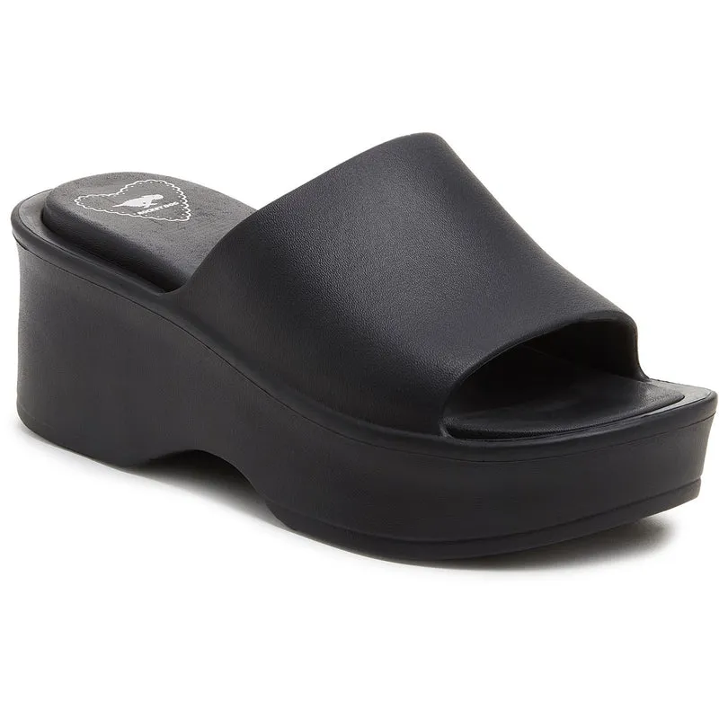 Rocket Dog Damen Petal Blown Eva Sandale - Schwarz