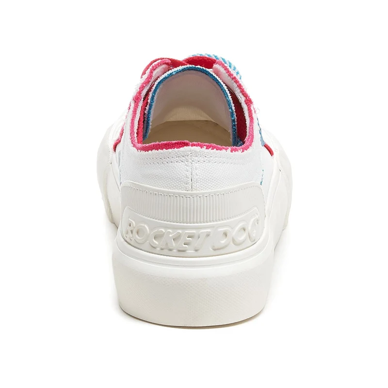 Rocket Dog Damen Jazzin Plus Eighties 12A Trainer – Weiß
