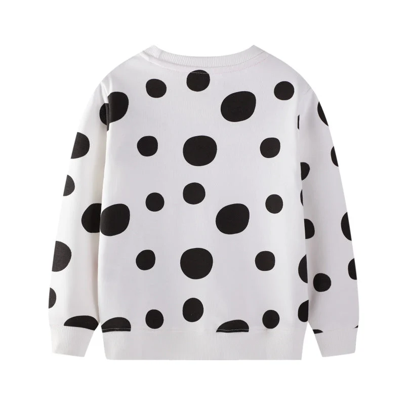 Mädchen Sweatshirt mit fröhlichem Bienenmotiv Drune