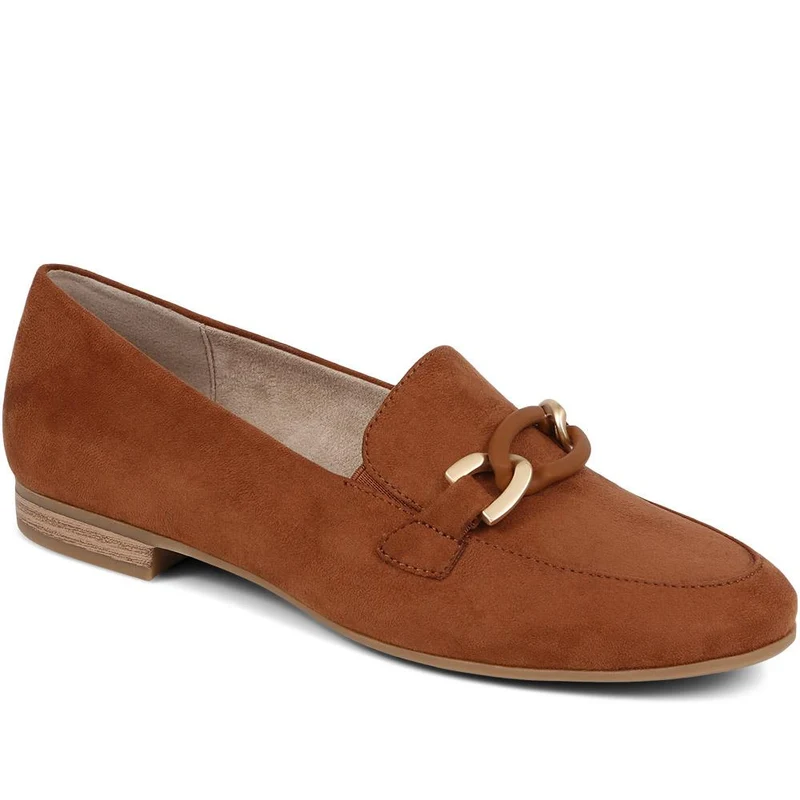 Smart Slip On Loafers - JANSP39015 / 324 891 - Cognac
