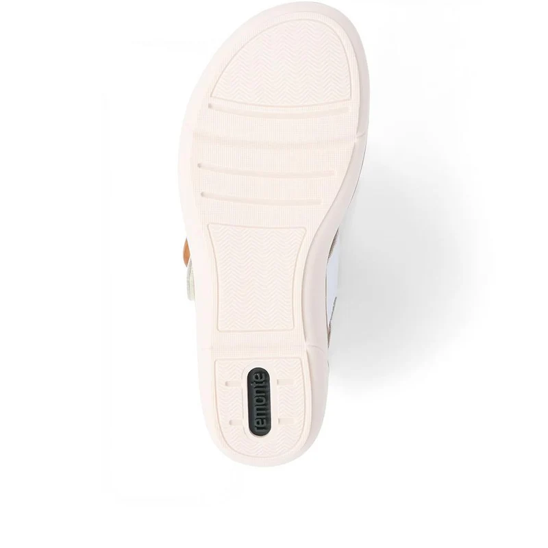 Dual-Fitting Two-Tone Sandals - DRS33503 / 319 686 - White