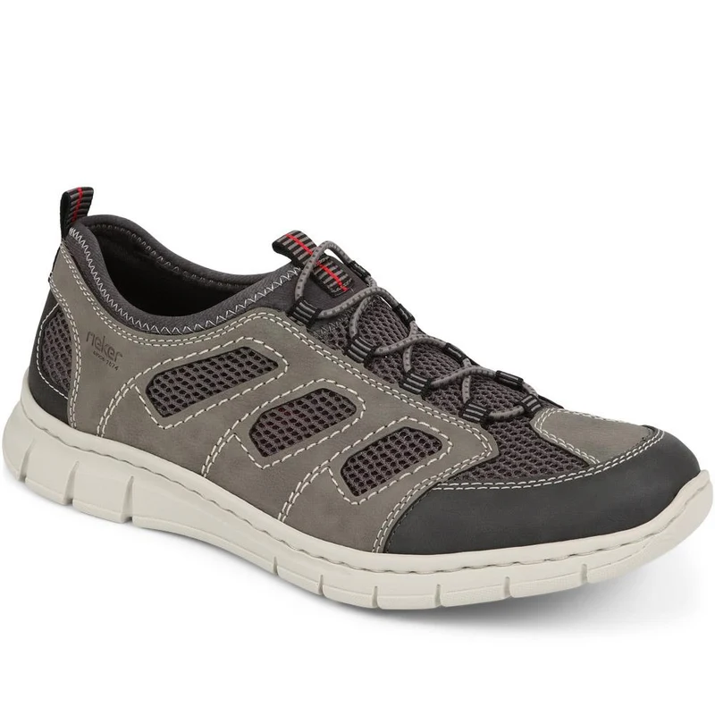 Bungee Lace Trainers - RKR39523 / 325 064 - Grey